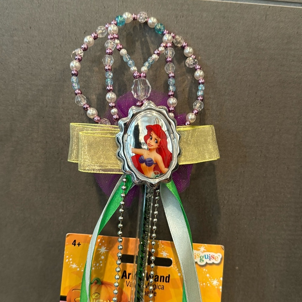 Disney Ariel mermaid wand ages 4+